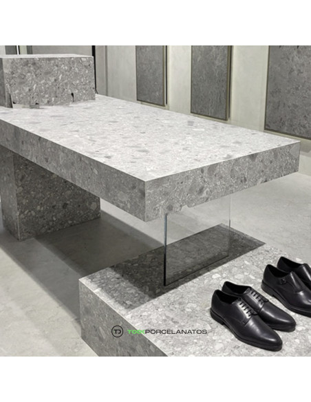 Terrazzo Gris 64cm x 122cm 2da